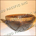 Floor bowl knitted black philippine gift items
